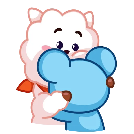 Стикер 7 BT21 - анимированные