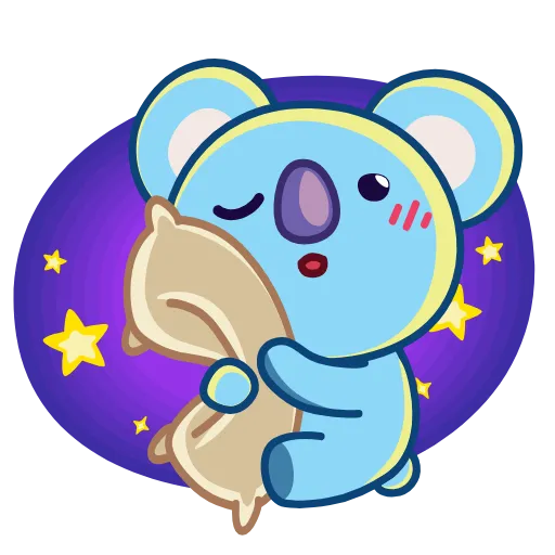 Стикер 13 BT21 - анимированные