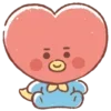 Стикер 30 ⭐️ bt21 - BTS family