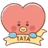 Стикер 7 ⭐️ bt21 - BTS family