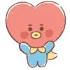 Стикер 25 ⭐️ bt21 - BTS family