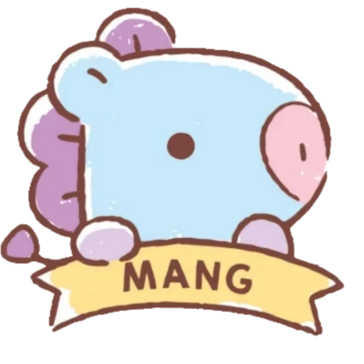 🌟 Стикер «bt21» для Telegram