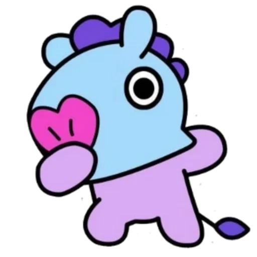 🌟 Стикер «bt21» для Telegram