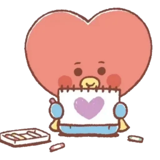🌟 Стикер «bt21» для Telegram