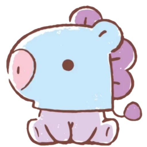 🌟 Стикер «bt21» для Telegram