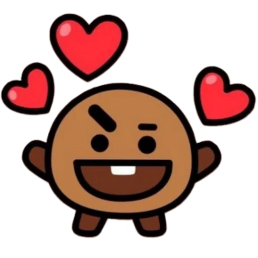 🌟 Стикер «bt21» для Telegram