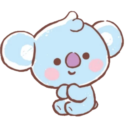 🌟 Стикер «bt21» для Telegram