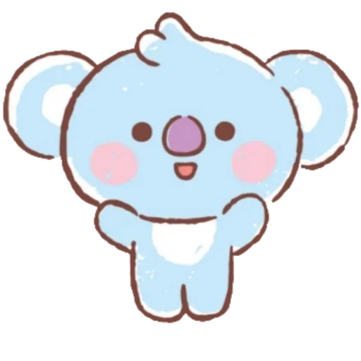 Стикерпак bt21 для Telegram