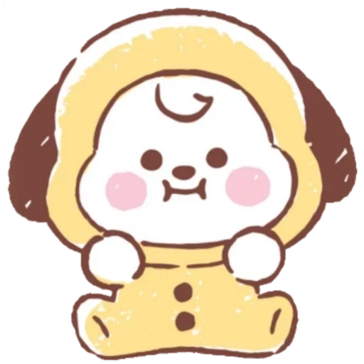 🌟 Стикер «bt21» для Telegram