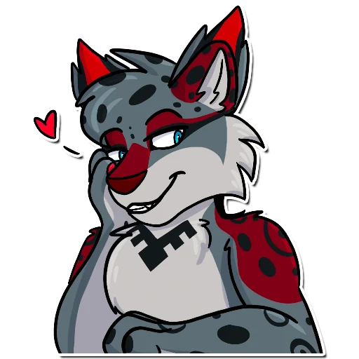 👩‍❤️‍💋‍👨 Стикер «BlightedTalon» для Telegram