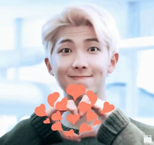 ❤️ Стикер «BTS Reactions» для Telegram