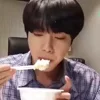 Стикер 34 BTS - анимированные эмоджи