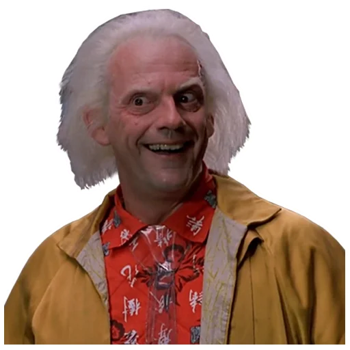 😁 Стикер «Back to the Future» для Telegram