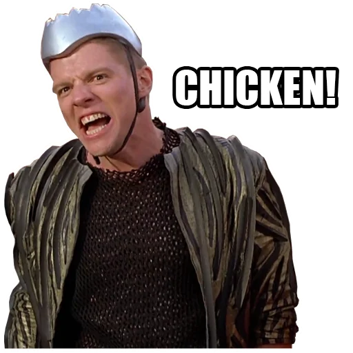 🐤 Стикер «Back to the Future» для Telegram