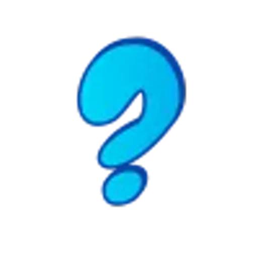 🤩 Эмодзи «Голубые буквы пузыри» для Telegram