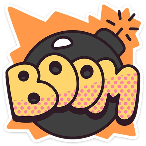 ⭐ Стикер «Бабл Бум» для Telegram
