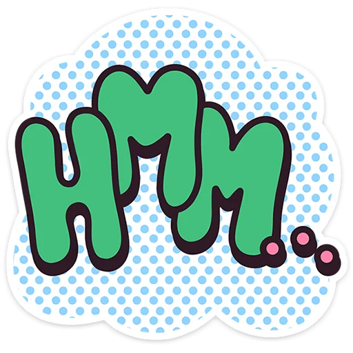⭐ Стикер «Бабл Бум» для Telegram