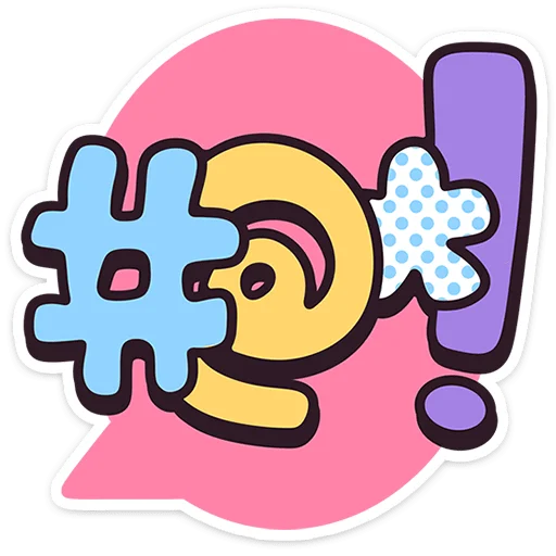 ⭐ Стикер «Бабл Бум» для Telegram