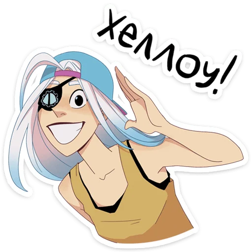 👋 Стикер «Экслибриум» для Telegram