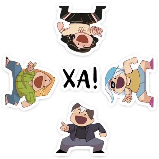 😅 Стикер «Экслибриум» для Telegram