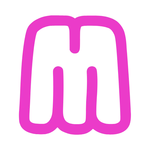 🔤 Эмодзи «Bubble манджента шрифт» для Telegram