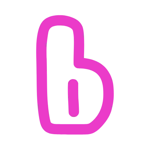 🔤 Эмодзи «Bubble манджента шрифт» для Telegram