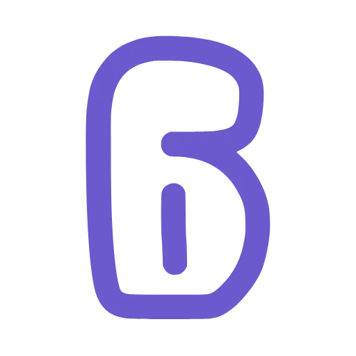 🔤 Эмодзи «Bubble васильковый шрифт» для Telegram