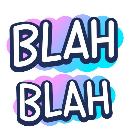 😒 Стикер «Bubbles Emoji» для Telegram