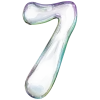 7️⃣ Эмодзи «Bubble font» для Telegram