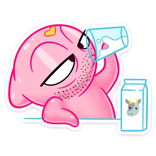 🍶 Стикер «Бабл Гамп» для Telegram