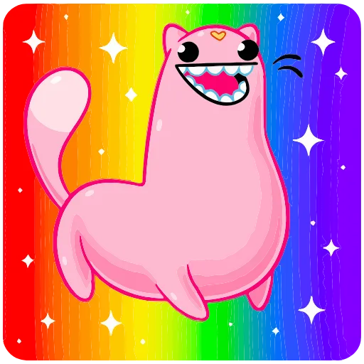 🌈 Эмодзи «Бабл Гамп» для Telegram