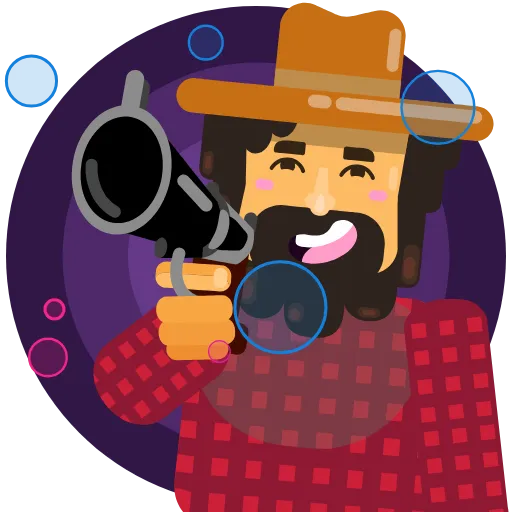 🤠 Стикер «Bubblemaps» для Telegram