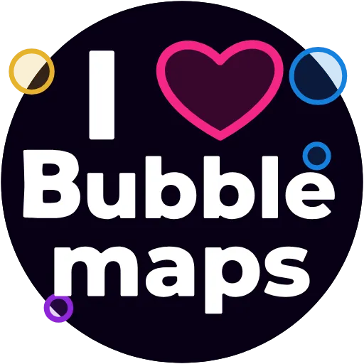 🥰 Стикер «Bubblemaps» для Telegram