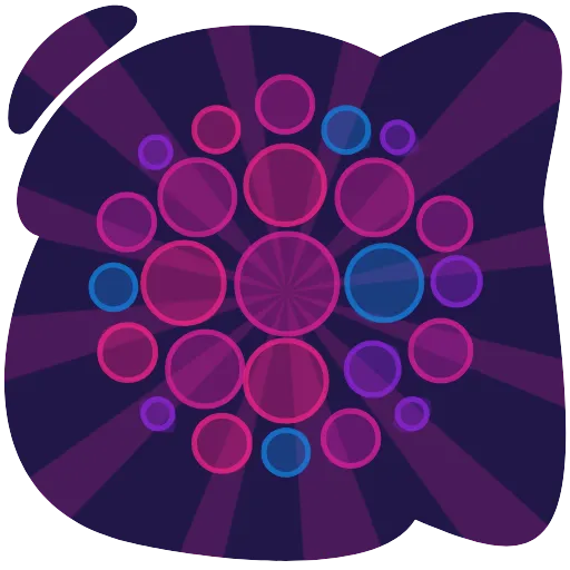 💃 Стикер «Bubblemaps» для Telegram