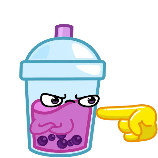 Стикер 16 Bubble Tea
