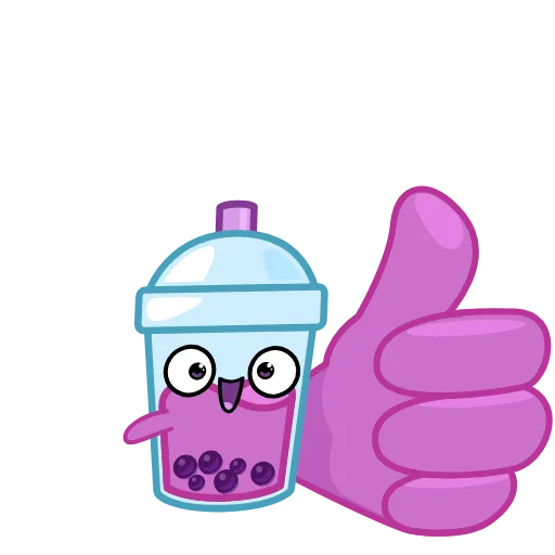 Стикер 14 Bubble Tea