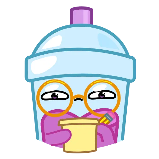 Стикер 38 Bubble Tea