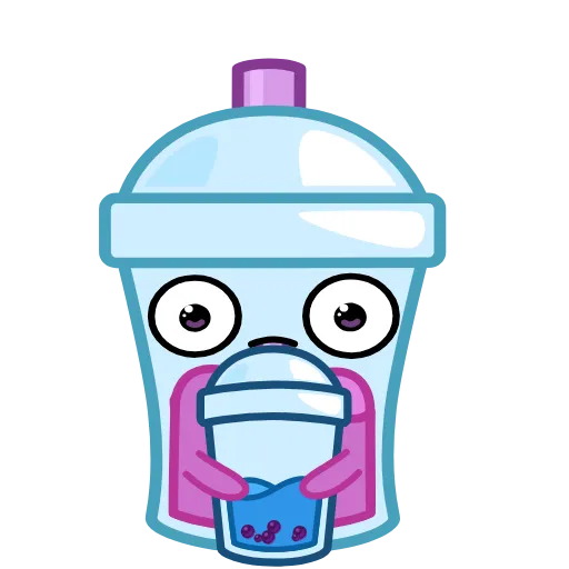 Стикер 18 Bubble Tea