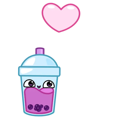 Стикер 19 Bubble Tea