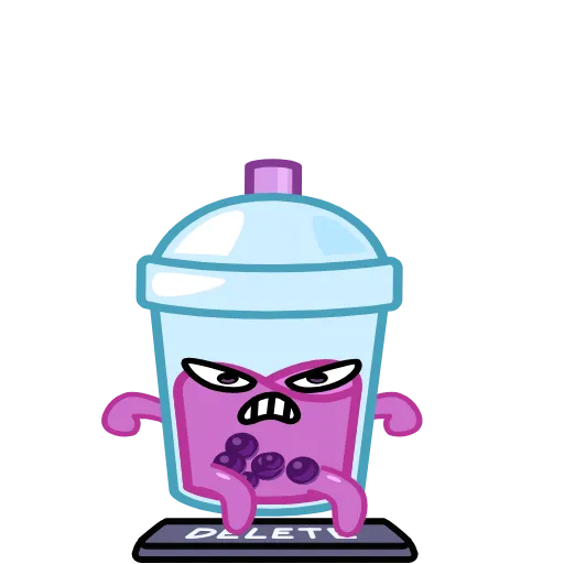 Стикер 7 Bubble Tea