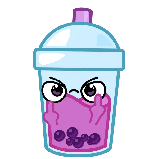 Стикер 39 Bubble Tea