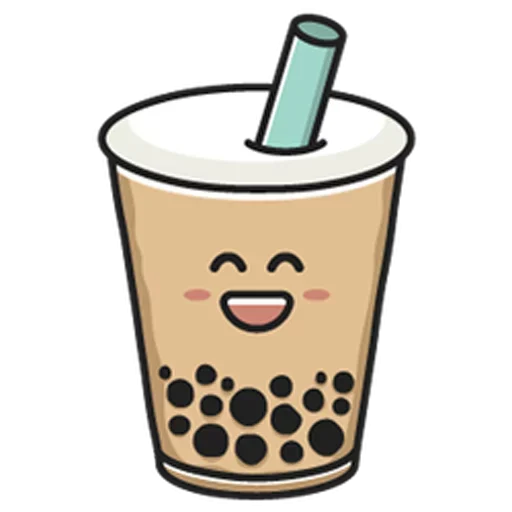 😟 Стикер «Bubble Tea» для Telegram
