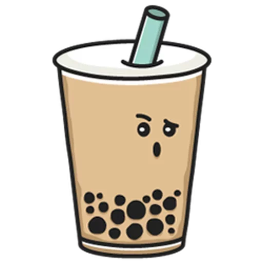 😞 Стикер «Bubble Tea» для Telegram
