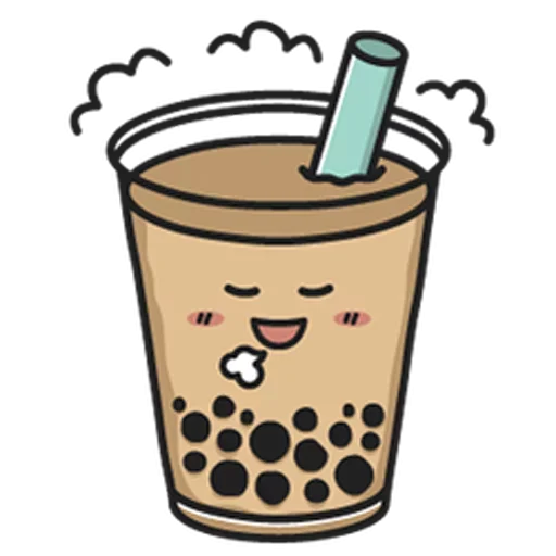 😒 Стикер «Bubble Tea» для Telegram