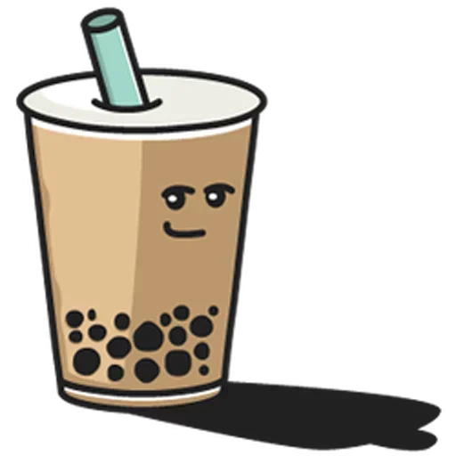 😕 Стикер «Bubble Tea» для Telegram
