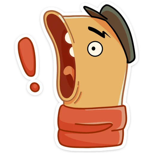 😳 Стикер «Игорь Угорь и Змей Сергей» для Telegram
