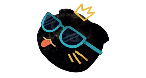 Стикерпак Кот Бублик для Telegram