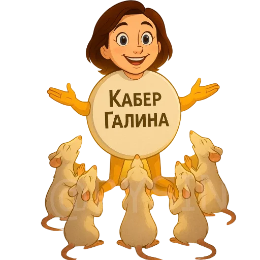 🧸 Стикер «крыс Бублик» для Telegram