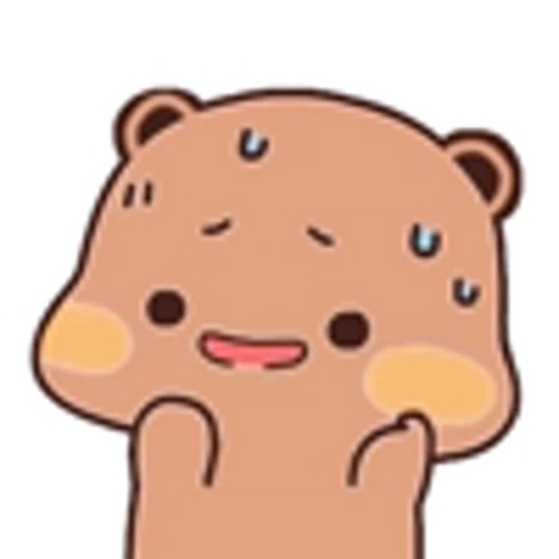 ⭐ Эмодзи «Kawaii Bubu and Dudu» для Telegram