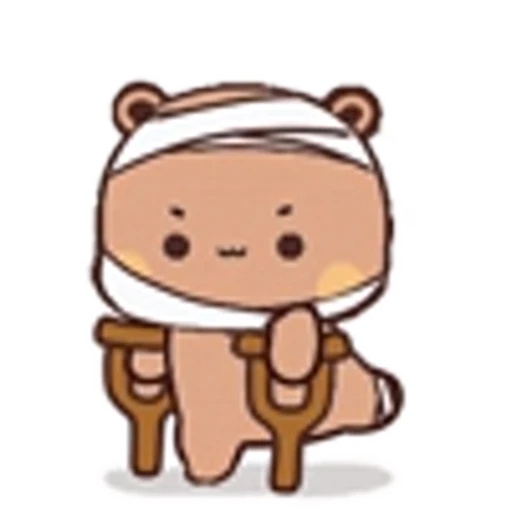 ⭐ Эмодзи «Kawaii Bubu and Dudu» для Telegram